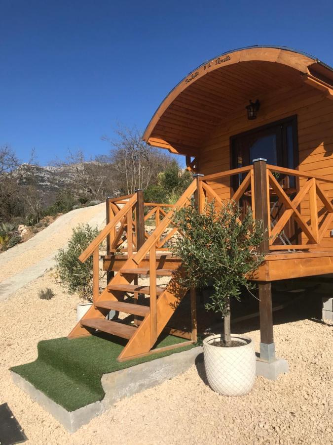 Roulotte de Florette Tourrettes-sur-Loup Exterior foto